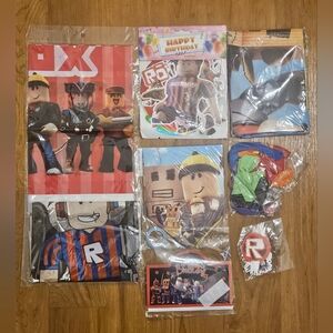 ..Roblox Birthday Party Supplies Set